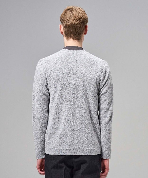 JOSEPH HOMME 【新素材】ドライペーパーブークレー   カーディガン ライトグレー系