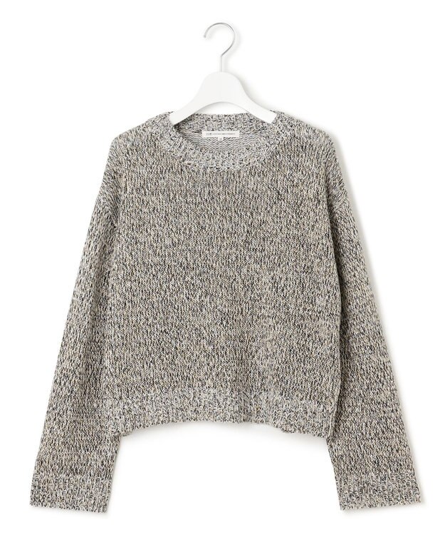 23区 L カラーミックスファンシー ニット モノトーンミックス