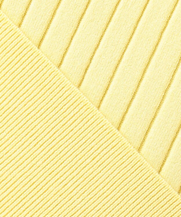 ANY SIS 【洗える】キュウシンRIB ニット ライトイエロー