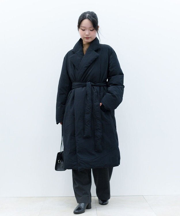 KWD 【日本製/高品質ダウン】KWD DOWN COAT ダウンコート ブラック