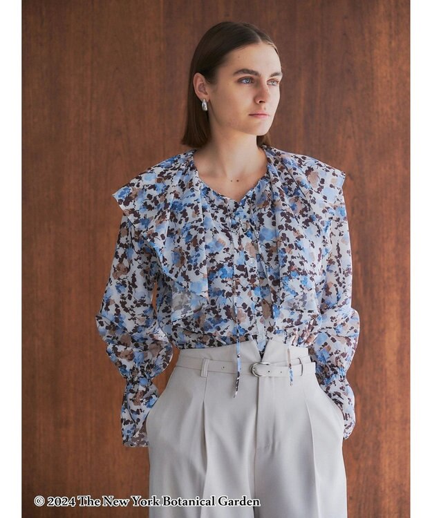 YECCA VECCA New York Botanical Garden ブラウス Off White