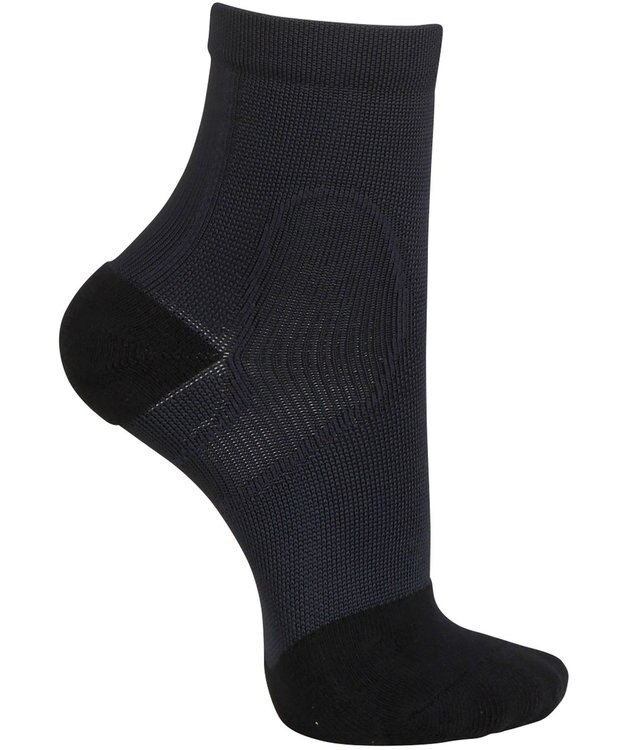 CW-X 【UNISEX】 CW-X ソックス ショート 抗菌防臭（つま先・かかと） BCR608 /ワコール ブラックスペシャル