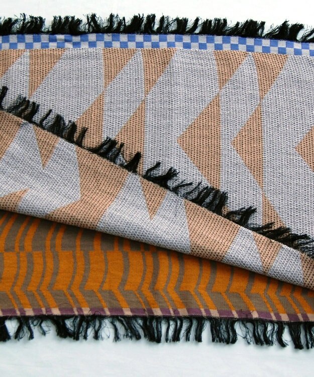 POLS コットン meadow モヒカンストール ピンク