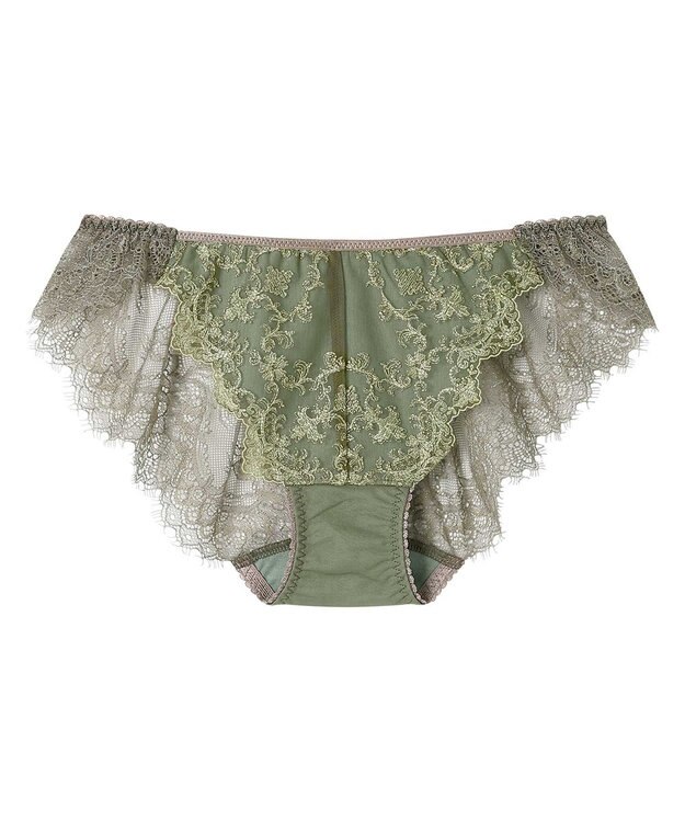 AMPHI ショーツ 【Glama-Rich グラマリッチ 脇スッキリタイプ】BYJ603とペア PYJ203 アンフィ／ワコール オリーブ