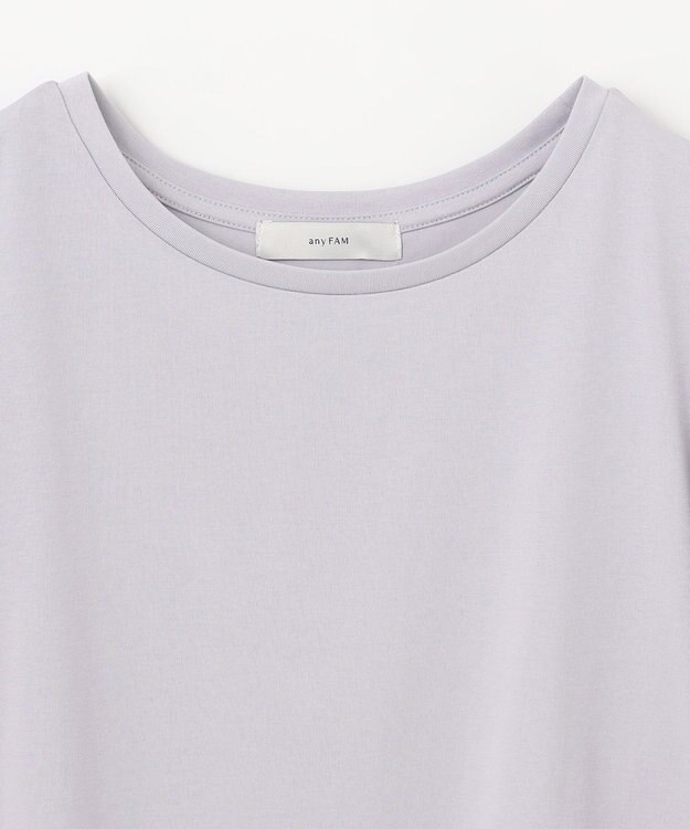 ANY チュールコンビパフスリーブプルオーバー グレー