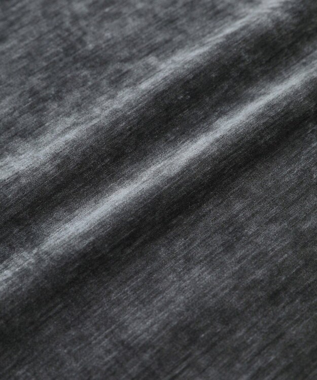 AMERICAN HOLIC 配色ベロアタンクトップ Charcoal Gray