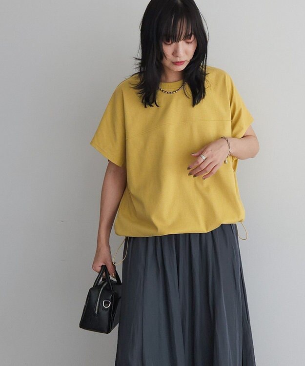 Green Parks 裾ドロストバルーンＴＥＥ Yellow