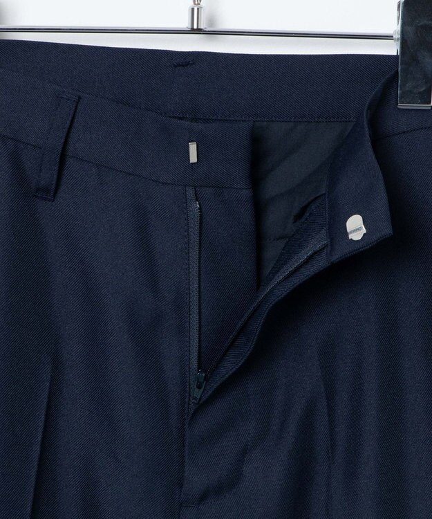 WEGO 【SCHOOLITEM】メンズスクールスリムスラックス ネイビー