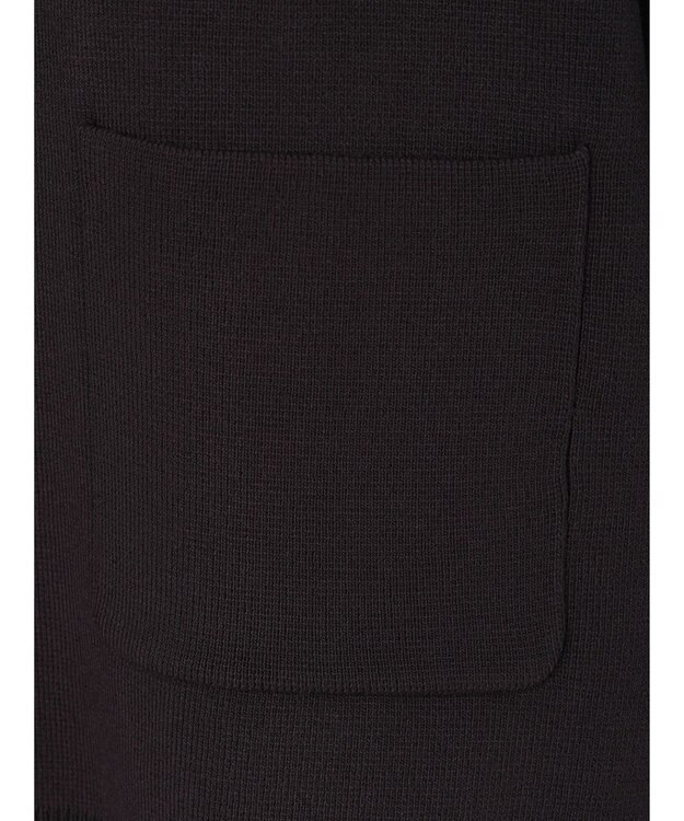 Green Parks ミドル丈モックネックカーディガン Dark Gray