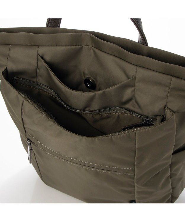 Y'SACCS 【Y’SACCS vous et】ラウンドリュック カーキ