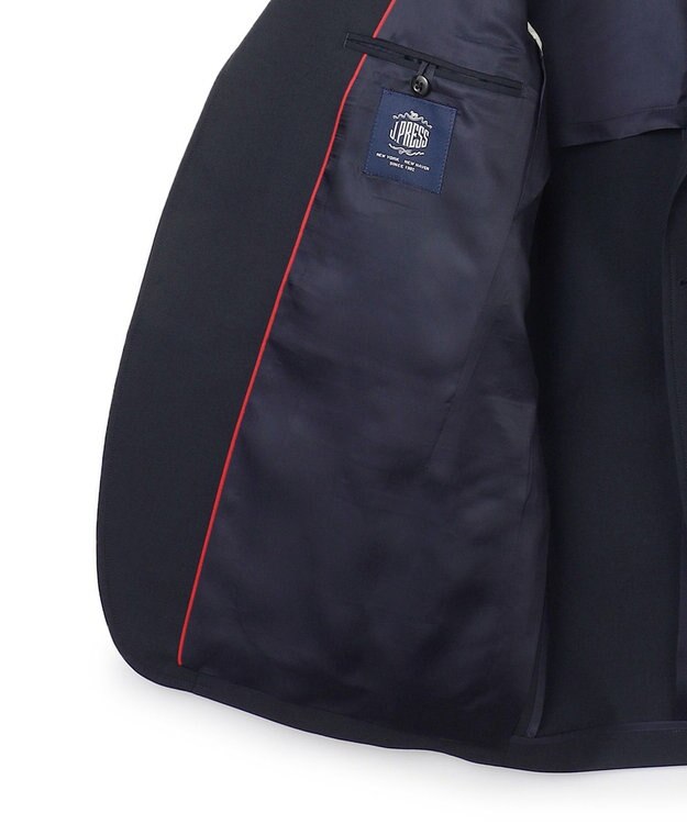 J.PRESS MEN 【定番 / 不朽の名作】ペピンメリノトロピカル 紺ブレザー / 金釦 / 背抜き / Authentic-Fit ネイビー系