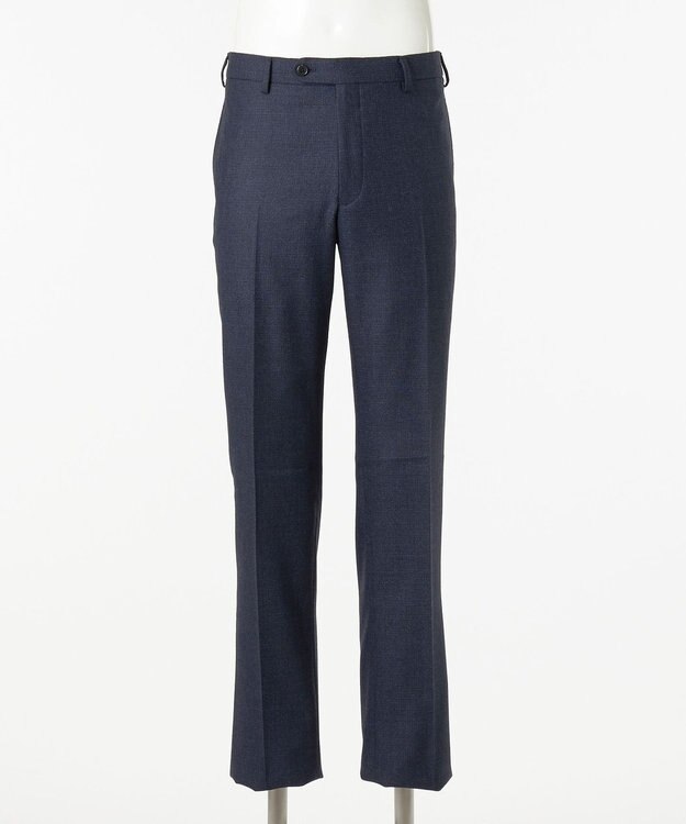 J.PRESS MEN 【ESSENTIAL CLOTHING】コンフォートフランネル スーツ/総裏 ネイビー系