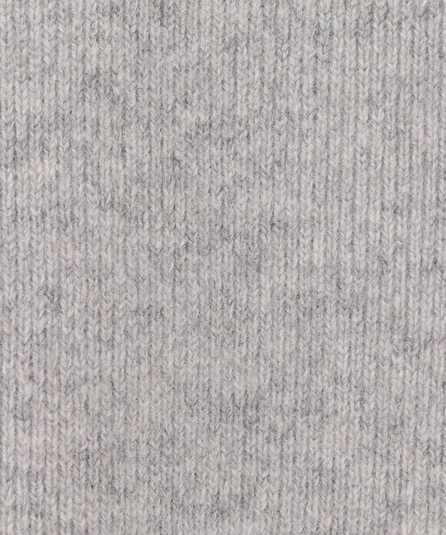 自由区 【洗える】ウールカシミヤブレンド ニットスカート ライトグレー系