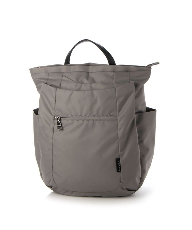 Y'SACCS 【Y’SACCS vous et】ラウンドリュック グレー