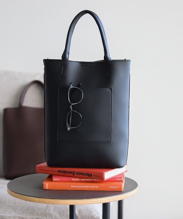 AMERICAN HOLIC 【2WAY】ショルダートートバッグ Black