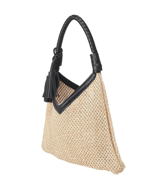 AMERICAN HOLIC 【2点SET】巾着付トライアングルミニトートバッグ Beige