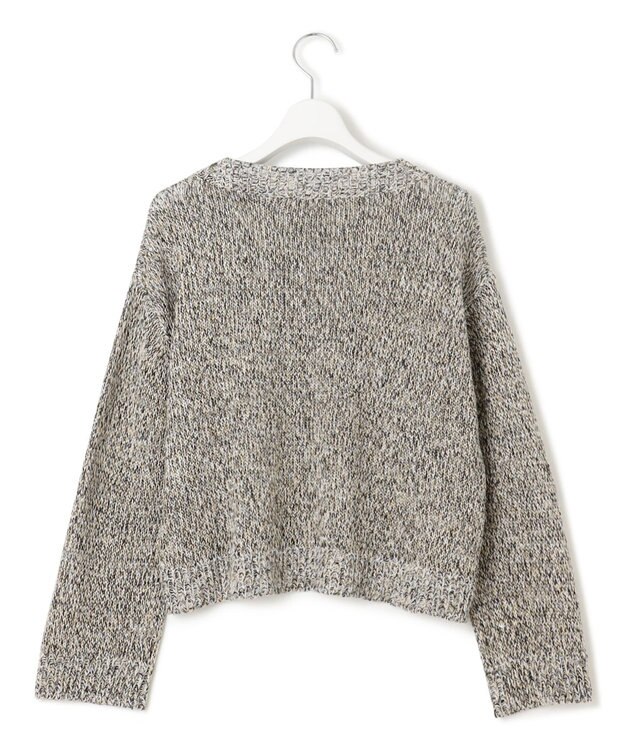 23区 L カラーミックスファンシー ニット モノトーンミックス