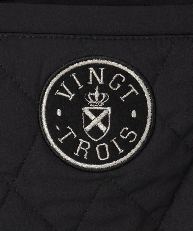 23区GOLF 【WOMEN】ストレッチ中綿カジュアルパンツ ブラック系