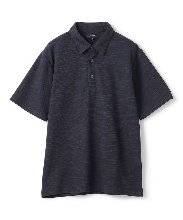 JOSEPH HOMME 【WEB・一部店舗限定】プリペラカノコジャージー　ポロシャツ ネイビー系