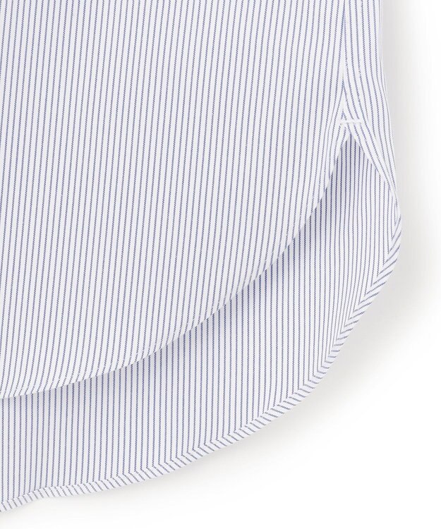 J.PRESS MEN 【PREMIUM PLEATS / 形態安定】マイクロストライプ シャツ / B.D. ネイビー系1