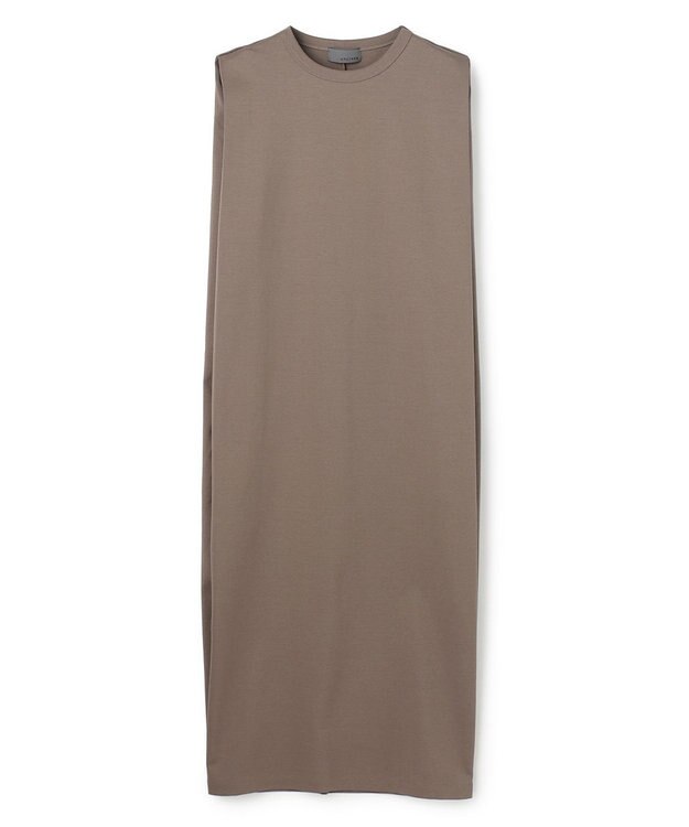 uncrave ダブルフェイスジャージー ワンピース トープ