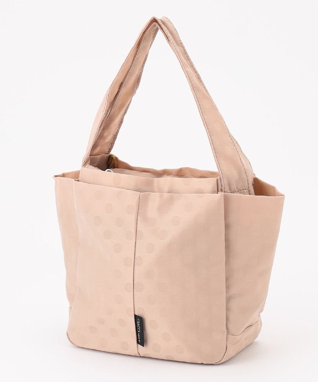 Y'SACCS 【Y’SACCS vous et】ドットジャカードトート Sサイズ ライトピンク