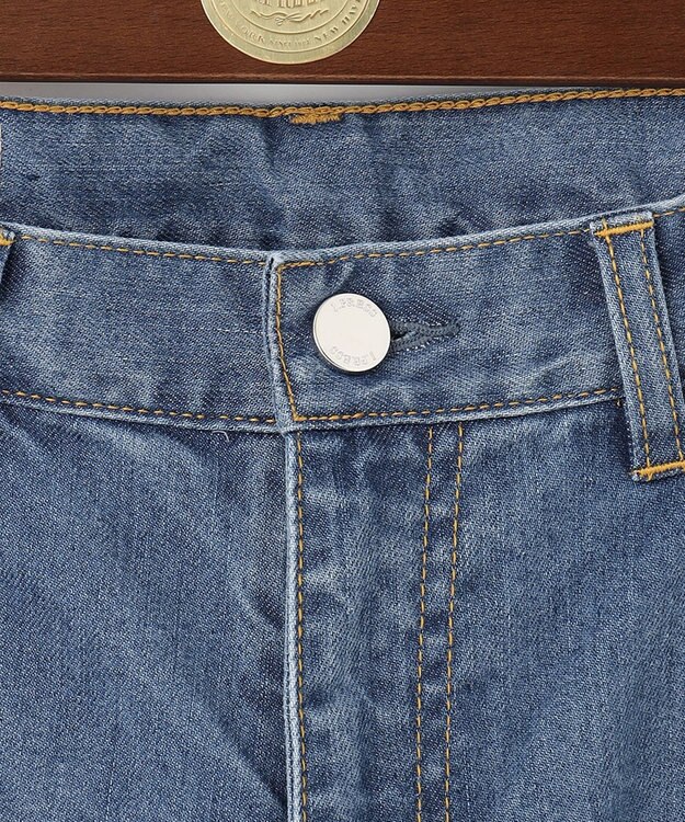 J.PRESS MEN ストレッチシルケットデニム ブルー系