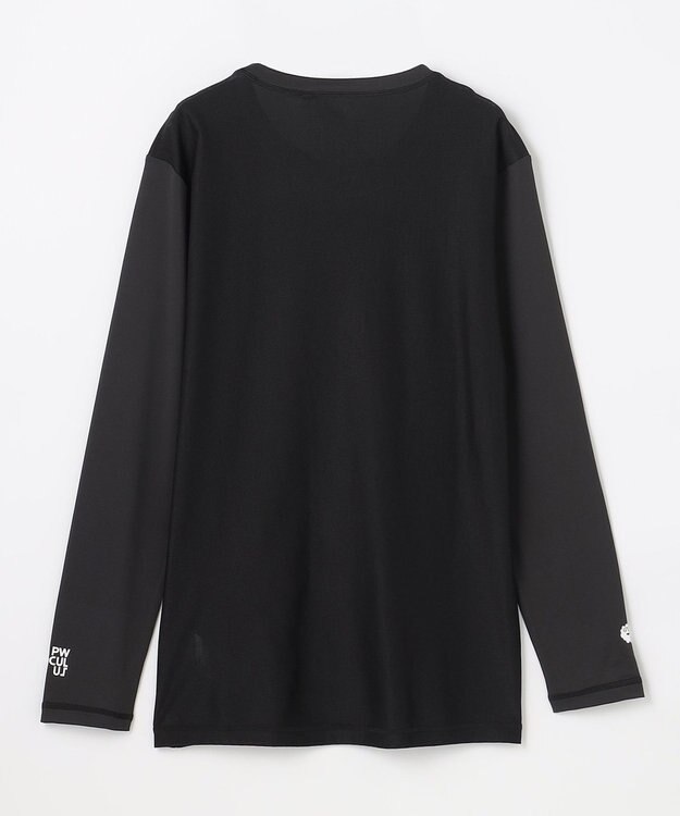 PW CIRCULUS 【MEN】UVメッシュコンビインナーシャツ ゴルフ ブラック系