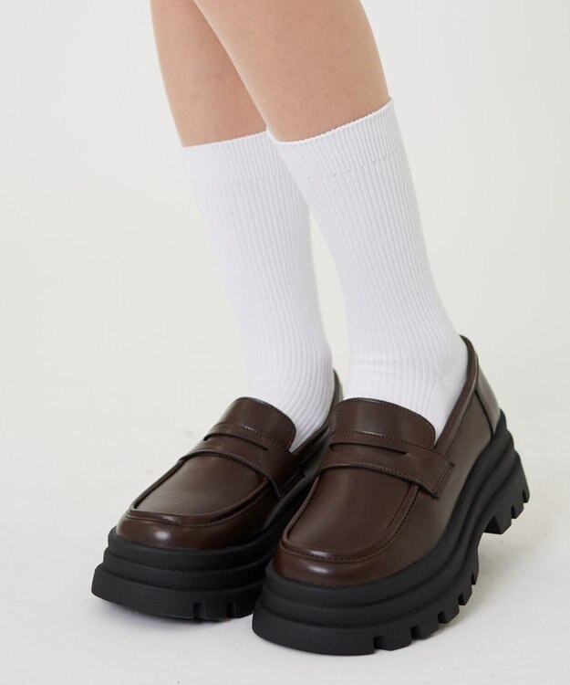 WEGO 【SCHOOLITEM】スクールクルーソックス ホワイト