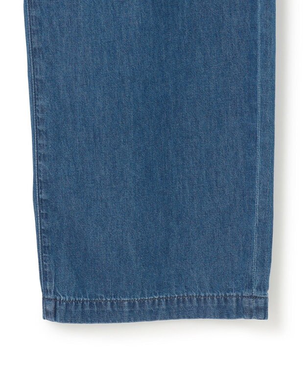 23区 S 【GLOW5月号掲載/洗える】ライトダンガリー ワイドパンツ インディゴ