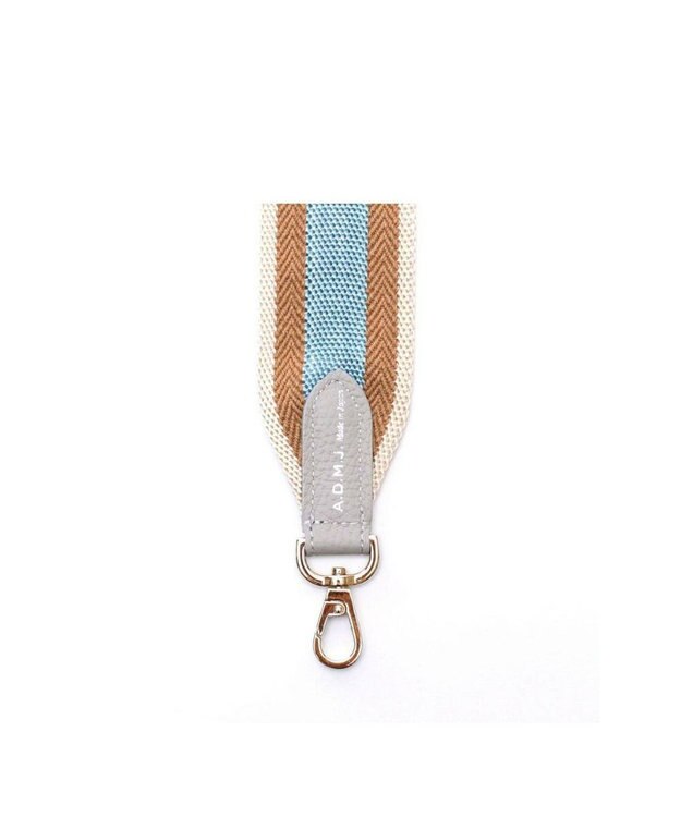 A.D.M.J. 【別売り】イタリアンテープショルダーストラップ(レギュラー/107cm) AZ/SG