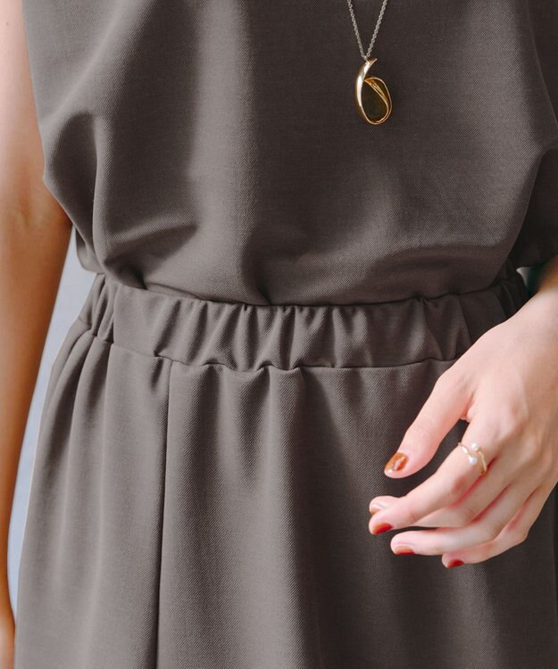 Tiaclasse 【選べる】フレア＆タイトカノコスカート フレア：カーキ