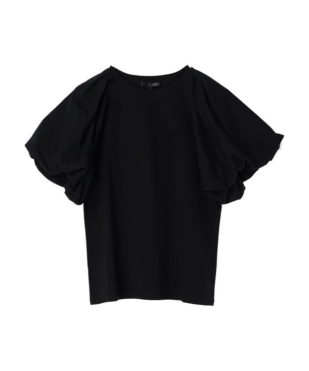 Green Parks ・ＳＵＧＡＲ　ＳＰＯＯＮ　バルーンスリーブＴシャツ Black