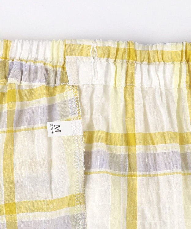 ワコール／睡眠科学 パジャマ 長袖 長ズボン 綿混ローン素材 レディース YDX343 睡眠科学／ワコール イエロー