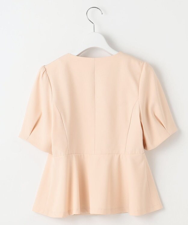 Feroux リボンブラウス ジャケット アイボリー系