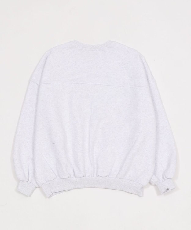 WEGO 1985ロゴビッグスウェット ライトグレー