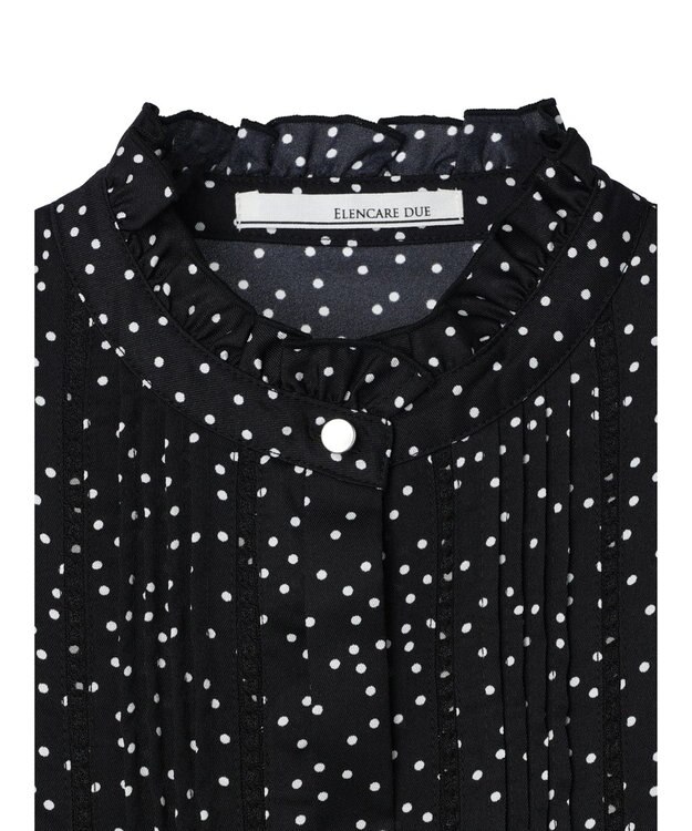 Green Parks ・ＥＬＥＮＣＡＲＥ　ＤＵＥ　ハシゴレースブラウス Dot