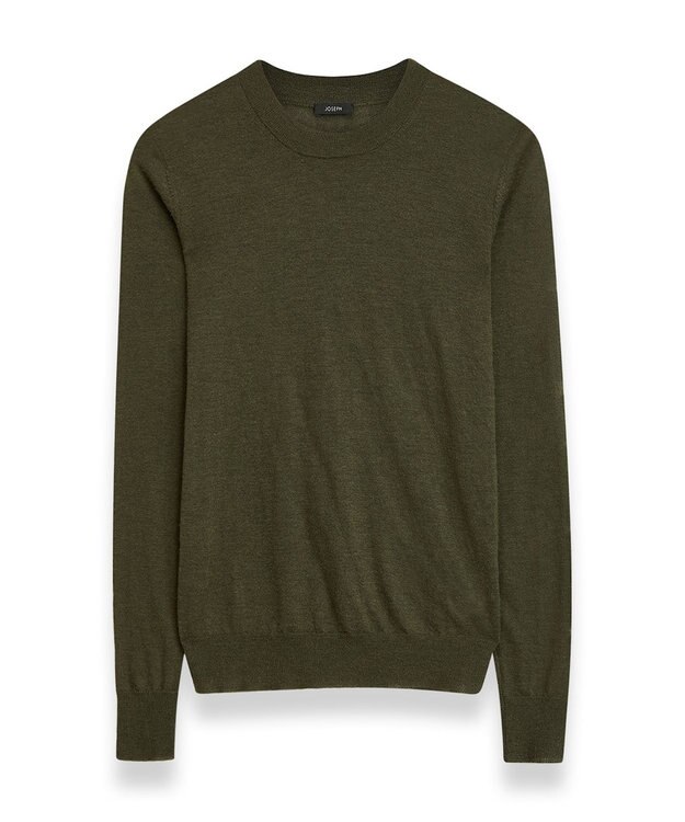 JOSEPH キャッシュエアー　ラウンドネックニット Hass Avocado