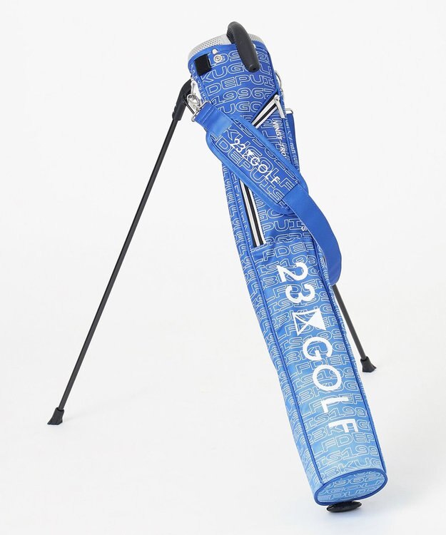 23区GOLF 【UNISEX】オリジナル変形ロゴ セルフスタンド スカイブルー系5