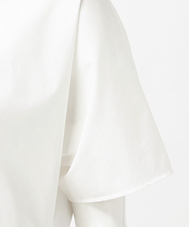 23区 S 【GOLD LABEL】ライトタフタ マルチブラウス ホワイト系