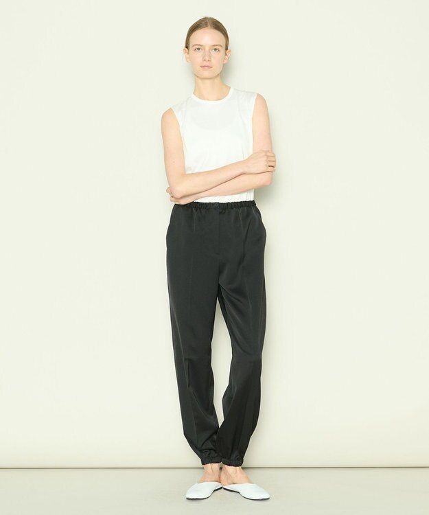 JOSEPH 【洗える】ロイヤルコットン　ラウンドネックカットソー White