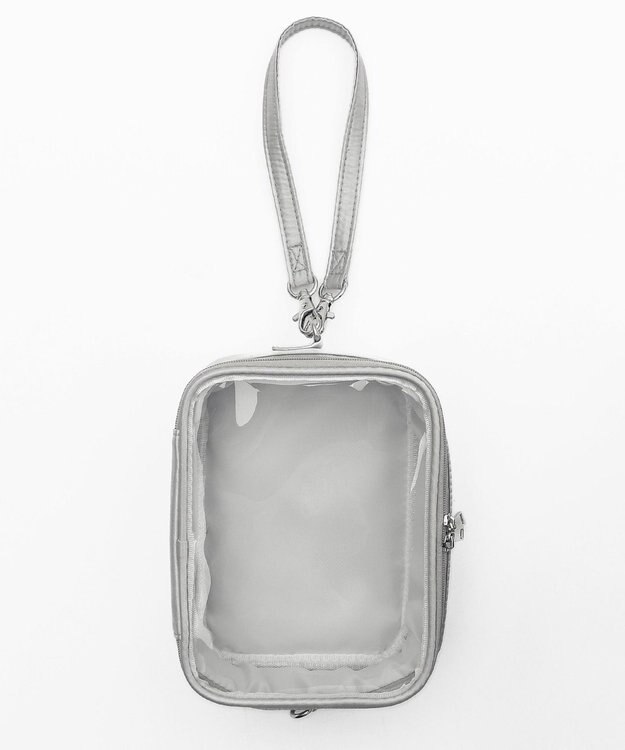 WEGO 【痛バ＆推し活グッズ】3WAYぬいポーチ シルバー