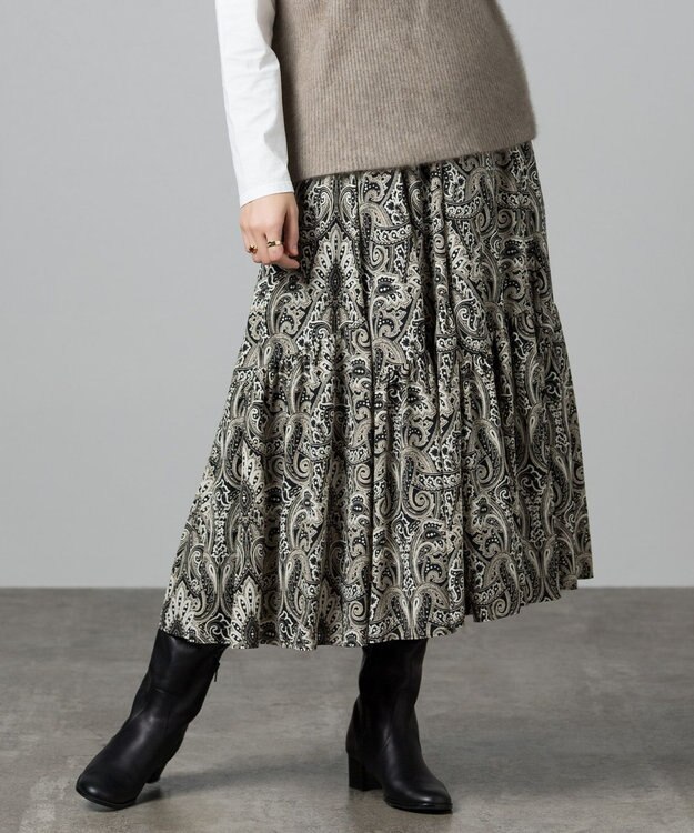 ONWARD Reuse Park 【23区】スカート秋冬 ブラック