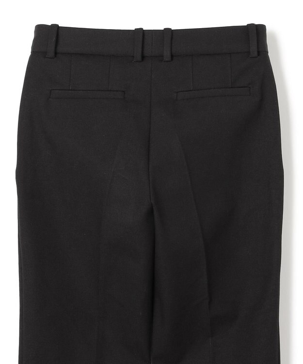 JOSEPH 【FOUNDATIONS】ギャバジンストレッチ　ストレートレッグトラウザーズ Black
