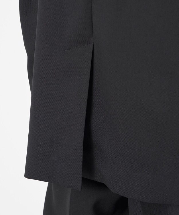 NAVE 【Nave・セットアップ可】ウールポリエステルツイルジャケット ブラック系