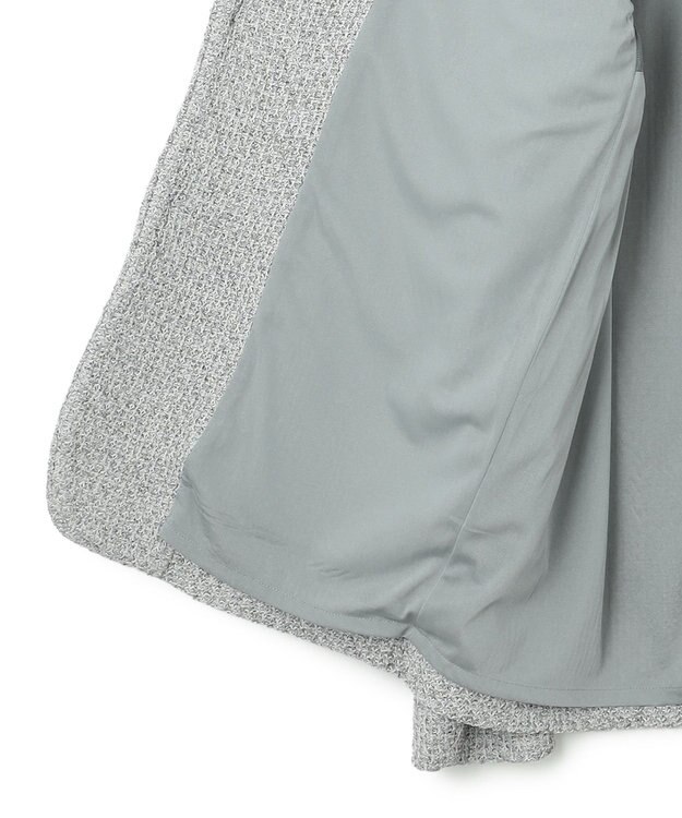 JOSEPH HOMME ストロータックステッチ　ニットジャケット ライトグレー系3