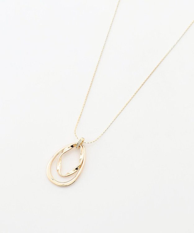 ANY SIS ツイストリング ネックレス ゴールド