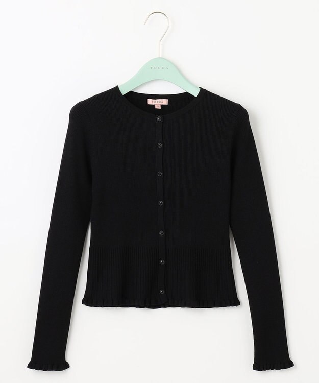 TOCCA 【洗える】RESONATE カーディガン ブラック系