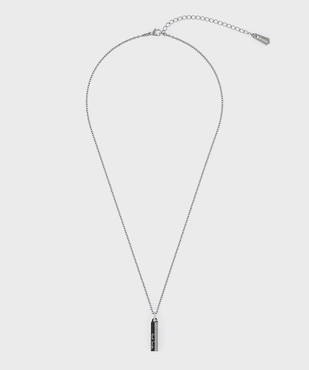 Paul Smith Bicolor Logo ネックレス シルバー