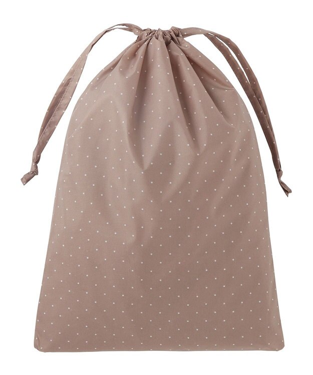 MOONBAT FLAT PURE サイクル レインポンチョ ドット 自転車 収納袋付き ベージュ